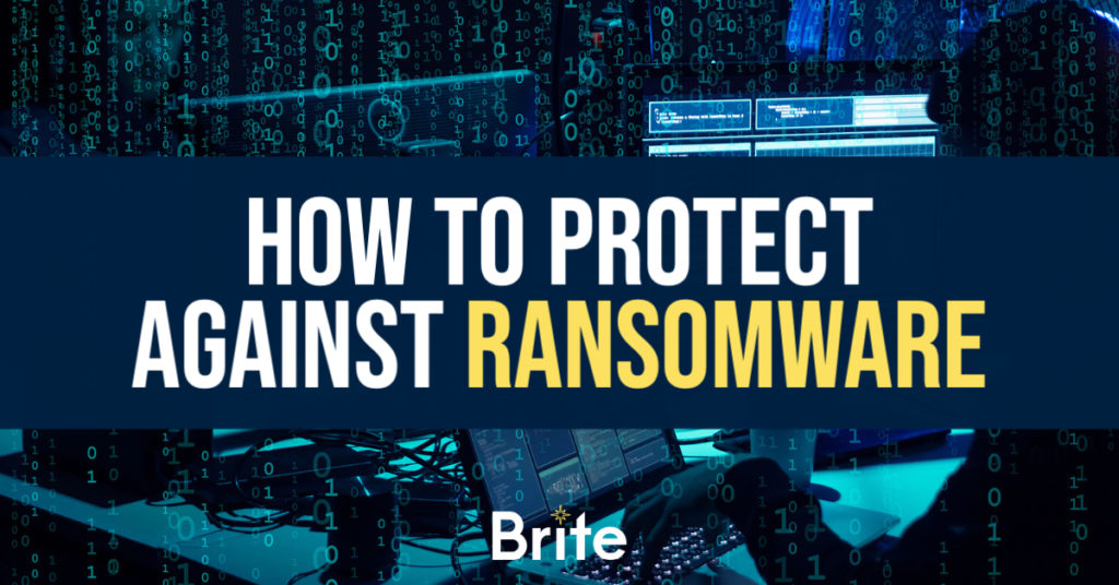protection against ransomwhere managment