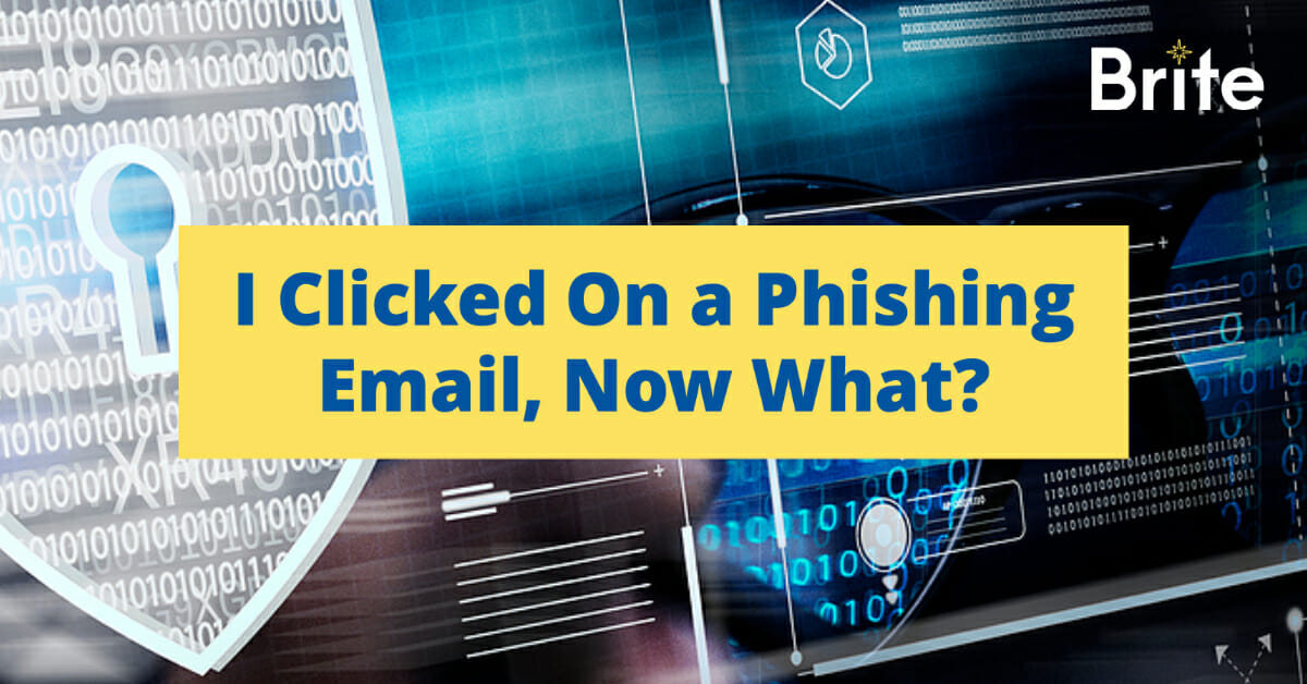 "I clicked on phishing email