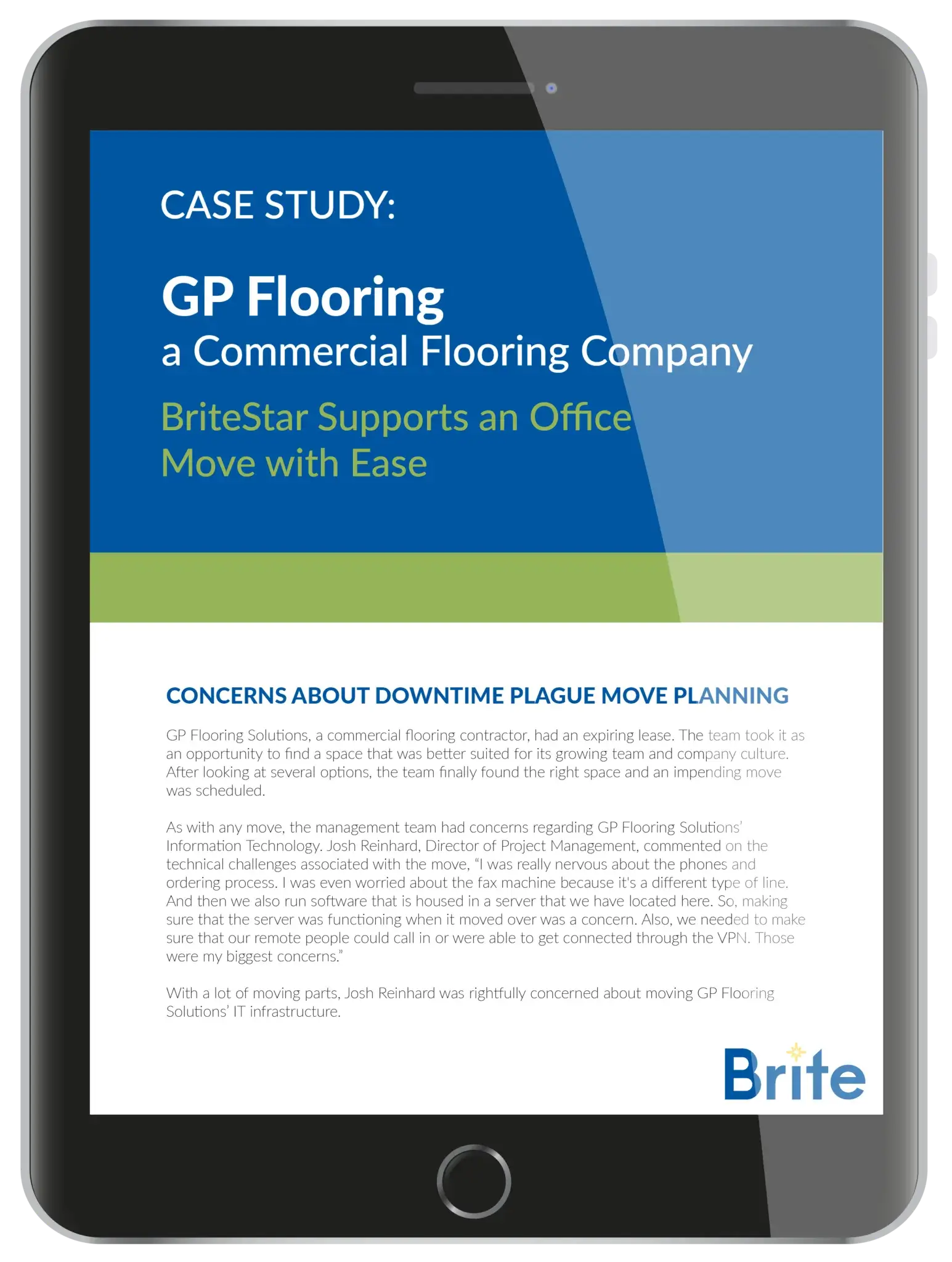 GP Flooring case study