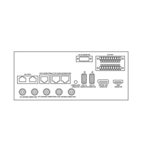 Getac Video Solutions VR X20 DVR F1 - Back