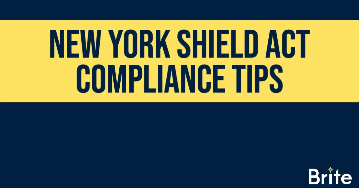 New York SHIELD Act Compliance Tips