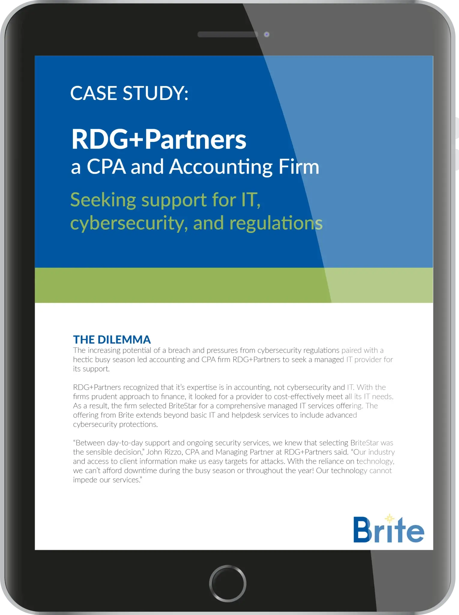 RDG + Parters case study