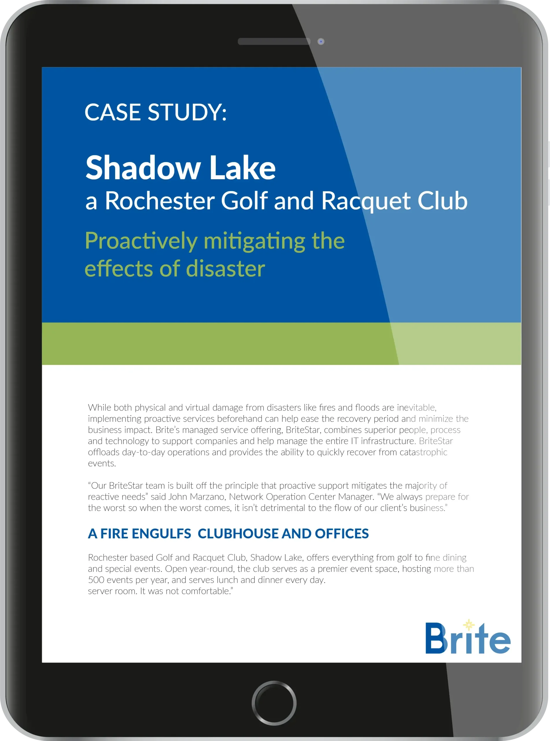 Shadow Lake case study