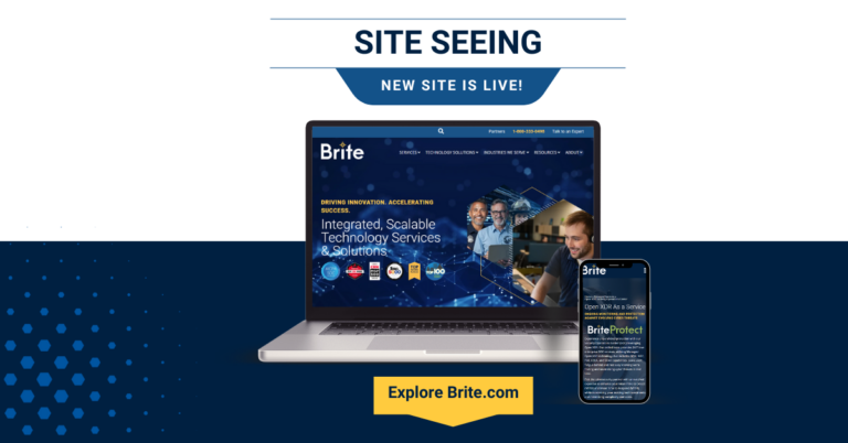 Brite Website Launch - Site Seeing Blog Image Featured Image