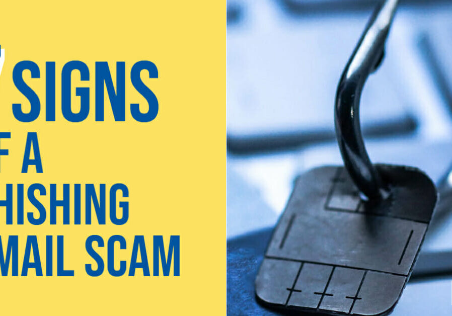 Signs of phishing email scam