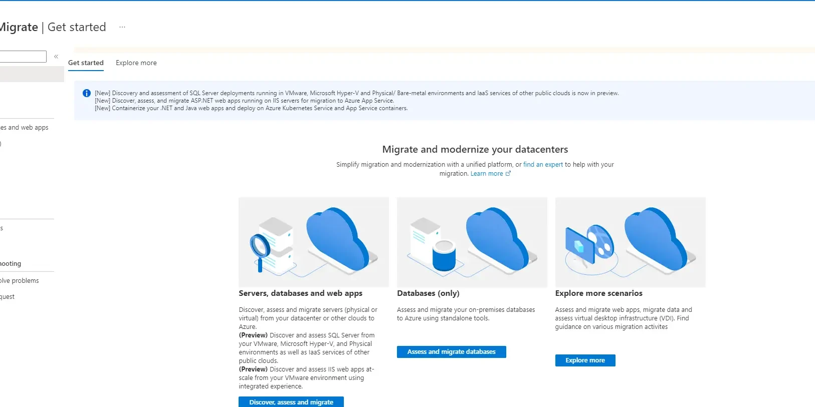 Azure Migrate Discovery and Assessment