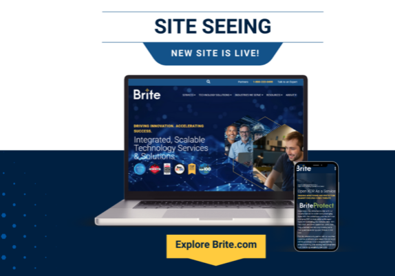 Brite Website Launch - Site Seeing Blog Image Featured Image